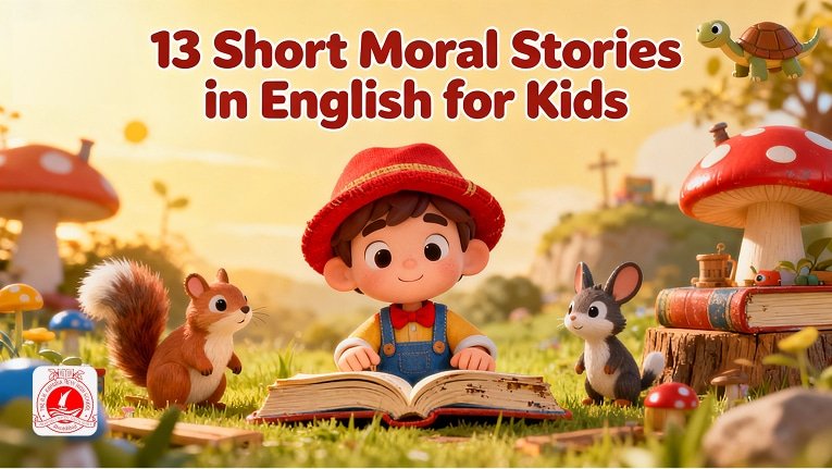 13 Short Moral Stories in English for Kids